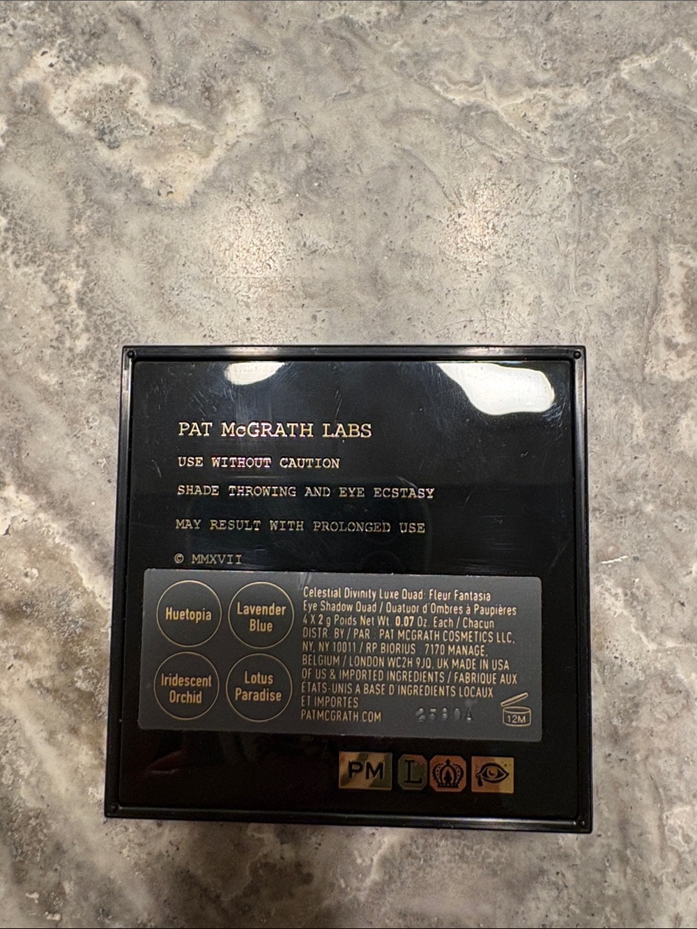 ⭐️LE⭐️NWOB Pat McGrath Labs Celestial Divinity Luxe Quad - Fleur Fantasia - Picture 4 of 4